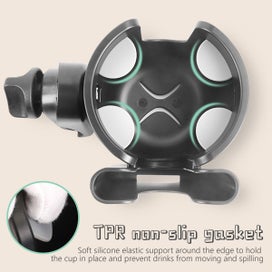 Listing 4 of 10 for Stroller Cup Holder with Phone Holder/Organizer, Universal Bike Cup Hol