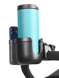 Listing 9 of 10 for Stroller Cup Holder with Phone Holder/Organizer, Universal Bike Cup Hol