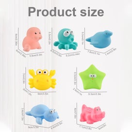 Listing 7 of 8 for 7pcs Bath Toys Baby / Water Bath Toys For Babies / Bath Toys For Babies