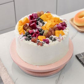 Listing 1 of 1 for Cake Decorating Turntable Revolving Rotating Table Round Anti-slip Cake