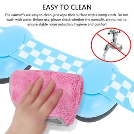 Listing 6 of 10 for Baby Safety Earmuffs Hearing Protection Elastic Adjustable Ear Defender