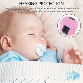 Listing 7 of 10 for Baby Safety Earmuffs Hearing Protection Elastic Adjustable Ear Defender