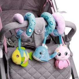 Listing 2 of 10 for Baby Crib Cot Pram Hanging Rattles Spiral Stroller&Car Seat Toy with Ri