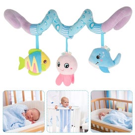 Listing 9 of 10 for Baby Crib Cot Pram Hanging Rattles Spiral Stroller&Car Seat Toy with Ri
