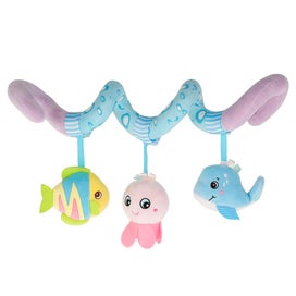 Listing 10 of 10 for Baby Crib Cot Pram Hanging Rattles Spiral Stroller&Car Seat Toy with Ri