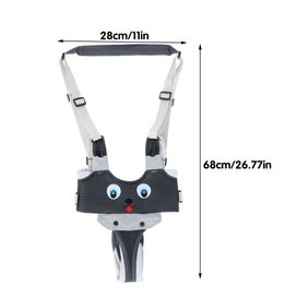 Listing 3 of 11 for Baby Walking Harness Adjustable Toddler Walking Assistant Hand Held Sta