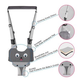 Listing 6 of 11 for Baby Walking Harness Adjustable Toddler Walking Assistant Hand Held Sta