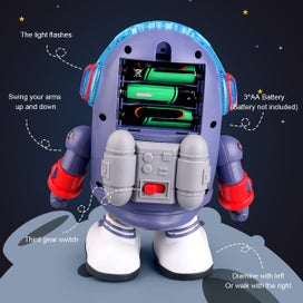 Listing 4 of 9 for Dancing Duck Toy w/Cool Light Sound Effects Walking Space Duck Toy Batt