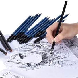 Listing 8 of 11 for 32Pcs Drawing Sketch Set Charcoal cil Eraser Art Craft ing Sketching Ki