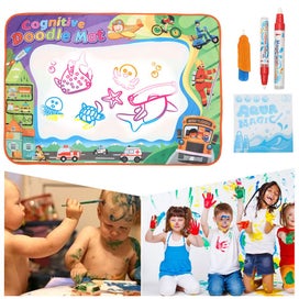 Listing 5 of 10 for Water Drawing Mat, Kid's Drawing Reusable Hanging Doodle Mat, Ideal Edu