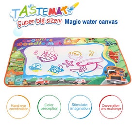 Listing 6 of 10 for Water Drawing Mat, Kid's Drawing Reusable Hanging Doodle Mat, Ideal Edu