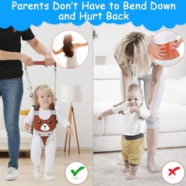 Listing 4 of 6 for Infant Walking Safety Belt Baby Toddler Wing Walker Belt Toddler Assist