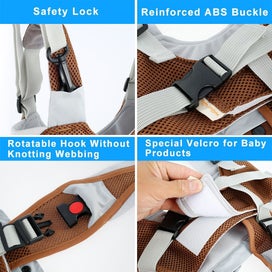 Listing 5 of 6 for Infant Walking Safety Belt Baby Toddler Wing Walker Belt Toddler Assist