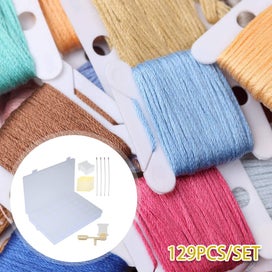 Listing 9 of 9 for 1Set Embroidery Floss Organizer Tools with 36 Removable Compartments In