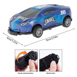 Listing 4 of 7 for Pull Back Vehicles,5 Pcs Stunt Toy Car, Jumping Stunt Car Toy, Mini 360