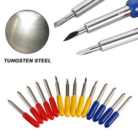 Listing 5 of 11 for 30,45,60 Degree Cutting Blades - 50 Pcs Replacement Blades for Cricut E