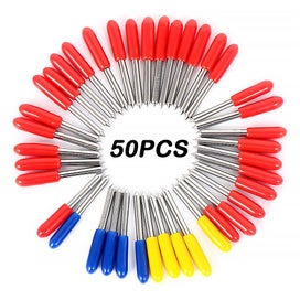 Listing 10 of 11 for 30,45,60 Degree Cutting Blades - 50 Pcs Replacement Blades for Cricut E