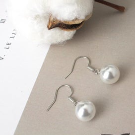 Listing 7 of 8 for 300pcs Earring Hooks Plated Hypoallergenic Ear Wire Hook Fish Shape Ear