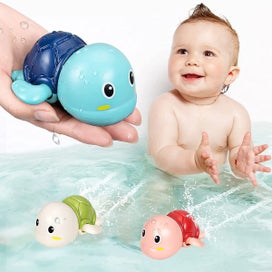 Listing 5 of 8 for 3pcs Baby Bath Toys, Cute Swimming Turtle Toys for Boys Girls,Grasping/