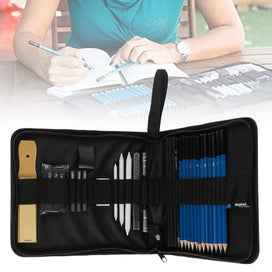 Listing 3 of 11 for 33PCS Professional Artist Pencils Set Drawing Sketching Colouring Art K