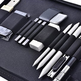Listing 8 of 11 for 33PCS Professional Artist Pencils Set Drawing Sketching Colouring Art K