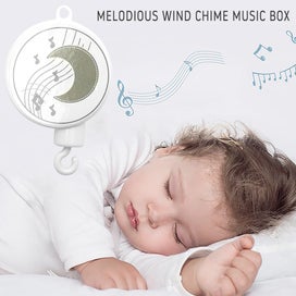 Listing 3 of 10 for Crib Mobile Music Bed Bell Animal Hanging Ornament with Hanging Rotatin