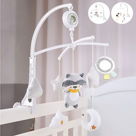 Listing 5 of 10 for Crib Mobile Music Bed Bell Animal Hanging Ornament with Hanging Rotatin