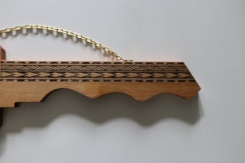 Listing 7 of 9 for 21st Key Samoan Emblem Key in NZ Rimu Wood