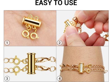 Listing 5 of 9 for Layered Necklace Clasps for Multi Strands Local NZ Clearance