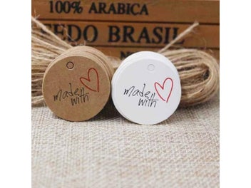 Listing 7 of 10 for Paper Label Homemade Labels