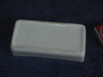 Listing 6 of 8 for Rare Titian Oblong Trough Vase NZ Made Titian Oblong Vase T .106 .