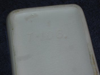 Listing 8 of 8 for Rare Titian Oblong Trough Vase NZ Made Titian Oblong Vase T .106 .