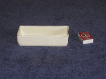 Listing 2 of 8 for Rare Titian Oblong Trough Vase NZ Made Titian Oblong Vase T .106 .