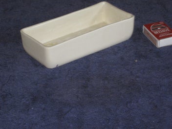 Listing 3 of 8 for Rare Titian Oblong Trough Vase NZ Made Titian Oblong Vase T .106 .