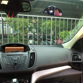 Listing 2 of 4 for Baby Car Backseat Mirror, Rear View Facing Back Seat Mirror Child Safety Rearvie