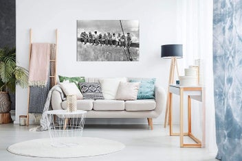 Listing 2 of 5 for Panther Print, Large Canvas,modern Wall Art For Bedroom & Living Room, Men At Lu