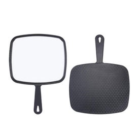 Listing 5 of 5 for Hand Held Mirror Salon Barbers Hairdressers Paddle Mirror With Handleblack