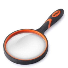 Listing 2 of 3 for 3x Magnifying Glass, Handheld Reading Magnifier, 100mm Magnifying Glass Lens, Th