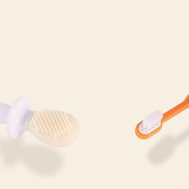 Listing 2 of 4 for Bilibaby 4pcs Set Baby Tongue Cleaner/safety Guard+scraper Newborn+soft Bristle
