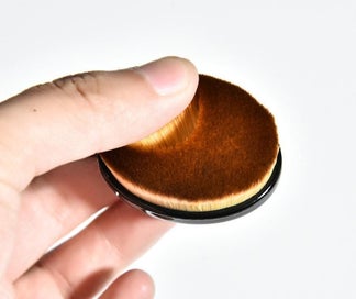 Listing 3 of 4 for Oval Large Makeup Brushes Fast Application Liquid Cream Powder Foundation (black