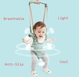 Listing 3 of 4 for Portable Baby Walker Toddler Toddler Baby Toy Adjustable Baby Walker Sling Brack