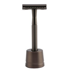 Listing 4 of 4 for Old-fashioned Manual Razor Metal Safety Razor With Razor Stand Eco Friendly And