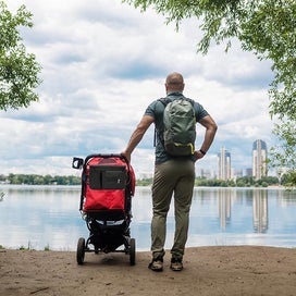 Listing 2 of 3 for Universal Stroller Organizer Large Capacity, Baby Stroller Organizer Waterproof