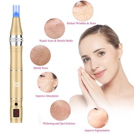 Listing 4 of 5 for Micro Needles Pen, Rechargeable Car Micro Needle Roller Electric Anti-ageing Ski