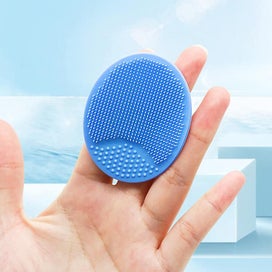 Listing 5 of 5 for Baby Cradle Cap Brush, Baby Bath Brush, Silicone Baby Cradle Cap Brush - Exfolia