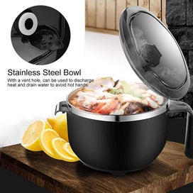 Listing 5 of 5 for Noodle Bowl Stainless Steel, 1200 Ml Soup Bowl Salad Bowls Storage Container For