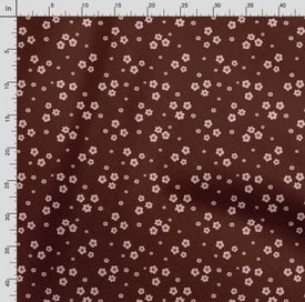 Listing 4 of 5 for Soimoi Floral Print, Poly Taffeta Fabric, Decor Sewing Fabric by The Yard 56