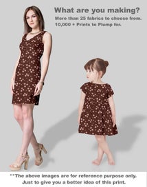 Listing 5 of 5 for Soimoi Floral Print, Poly Taffeta Fabric, Decor Sewing Fabric by The Yard 56