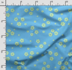 Listing 2 of 5 for Soimoi Floral Print, Poly Taffeta Fabric, Decor Sewing Fabric by The Yard 56