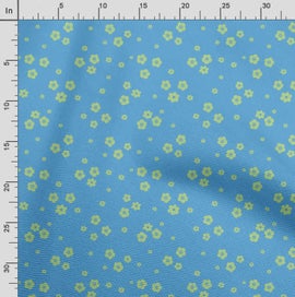 Listing 3 of 5 for Soimoi Floral Print, Poly Taffeta Fabric, Decor Sewing Fabric by The Yard 56